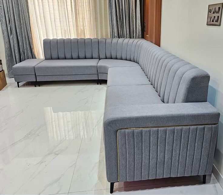Custom Curtains and Sofa Qatar sofa refabrication upholstery work
