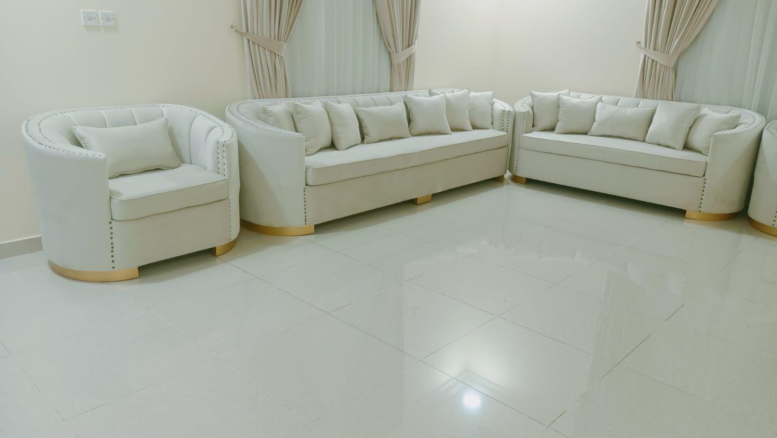 Custom Curtains and Sofa Qatar modern custom sofa design